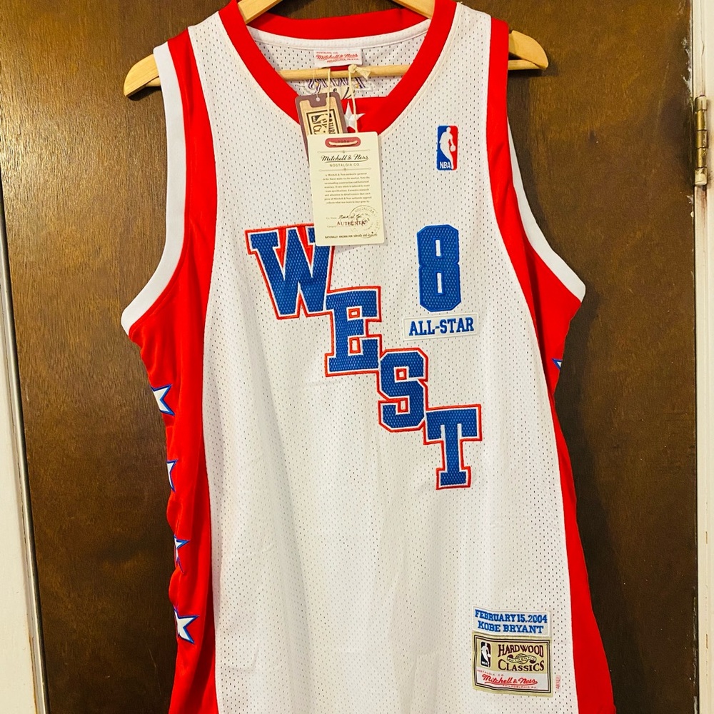 2004 Kobe Bryant Mitchell & Ness all-Star game jersey